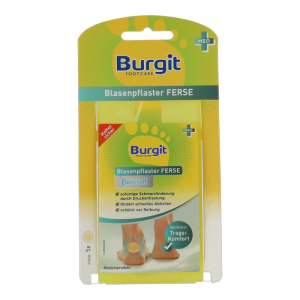 Burgit Blasenpflaster Ferse Elasto 5 Stk. - 5 Stück