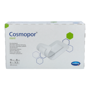 Hartmann Cosmopor Wundverband 25 Stk. 8 x 15 cm - 25 Stück