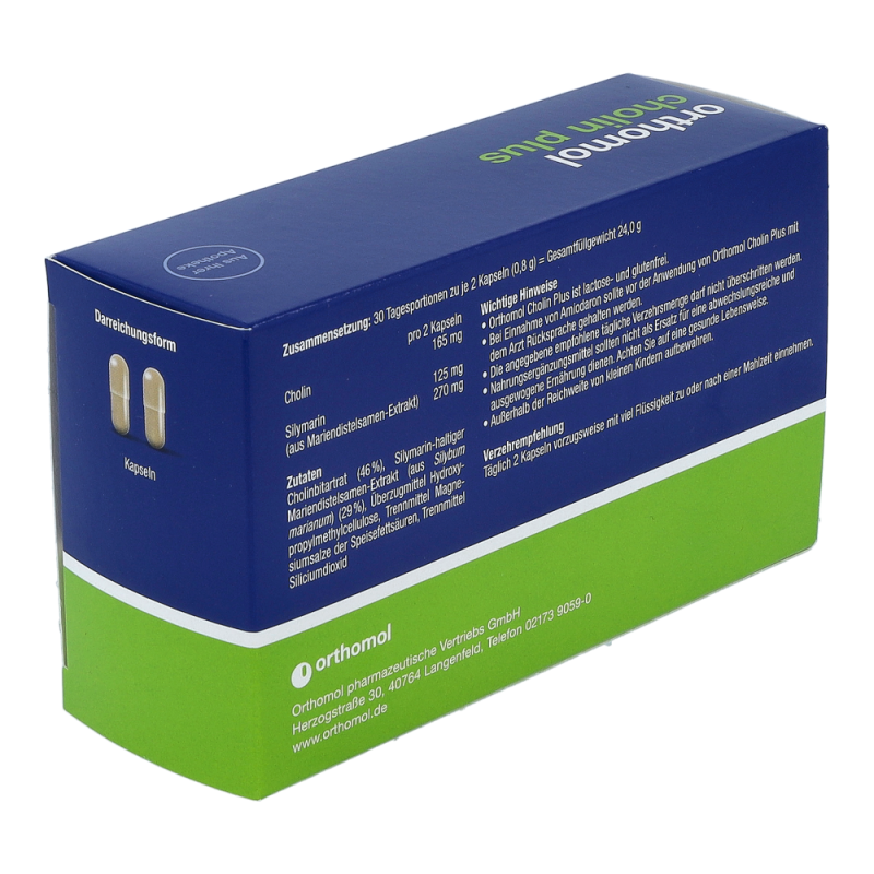 Orthomol Cholin Plus Kapseln 60 Stk. - 60 Stück