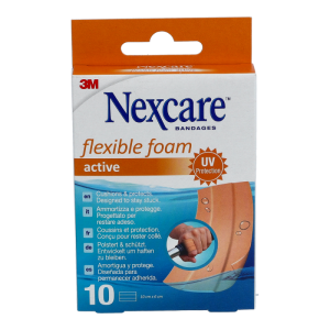 NEXCARE PFL FLEX FOAM - 10 Stück