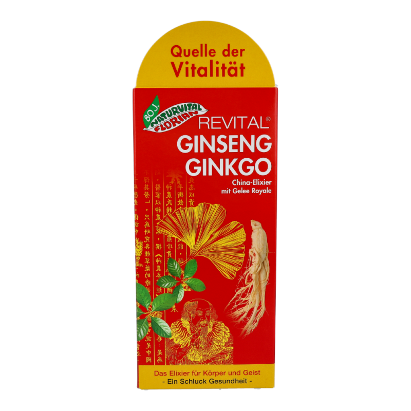 Revital Ginseng Ginkgo Elixier Bio 330 ml - 330ml