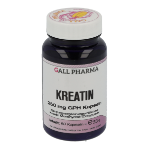 Kreatin 250mg Kapseln - 60 Stück