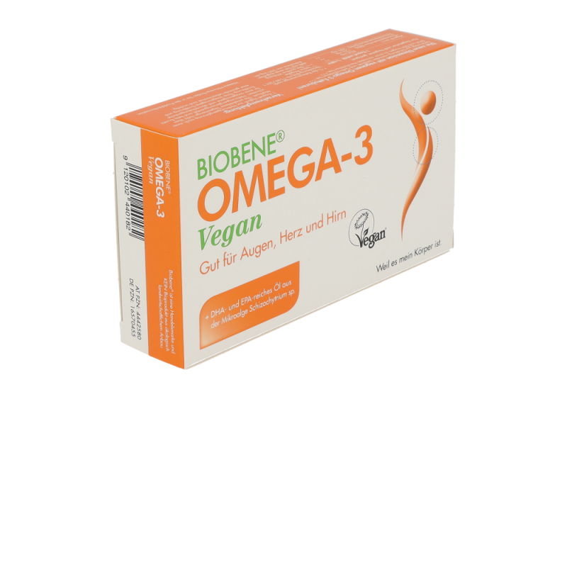 Biobene Omega-3 Vegan Kapseln 30 Stk. - 30 Stück