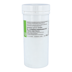 Adler Pharma Schüßler Nr. 13 Kalium Arsenum 500 g D 12 - 500g