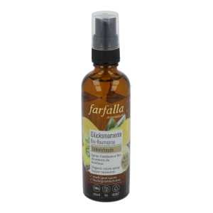 Farfalla Glücksmomente Bio - Raumspray Vanille - Mandarine - 75ml
