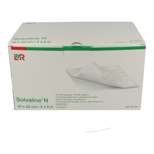 Solvaline N Wundkompresse steril 50 Stk. 10 x 20 cm - 50 Stück