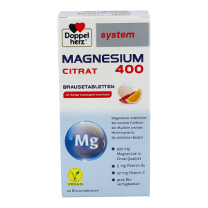 Doppelherz System Magnesium Citrat Brausetabletten 24 Stk. - 24 Stück