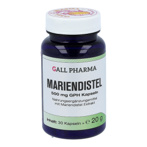 Mariendistel 500mg Kapseln - 30 Stück
