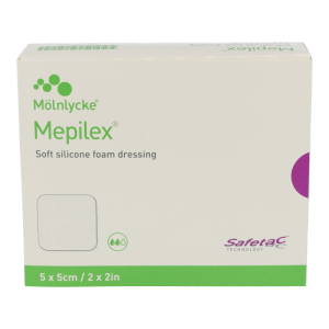 Mölnlycke Mepilex Wundverband 5 Stk. 5 x 5 cm - 5 Stück