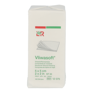 Vliwasoft 4-fach unsteril 100 Stk. 5 x 5 cm - 100 Stück