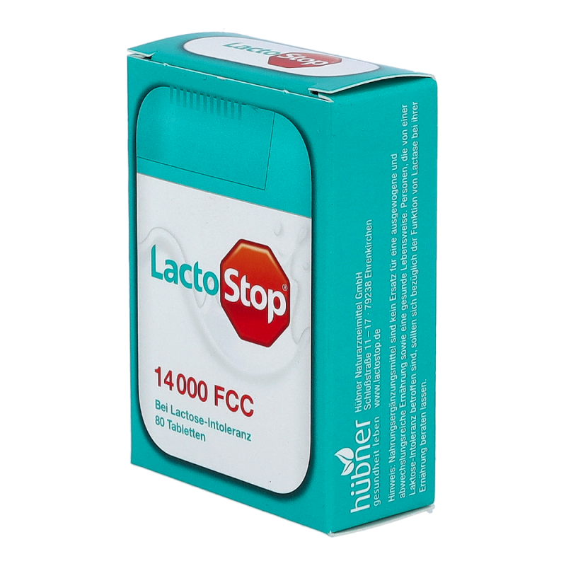 Lactostop Tabletten 80 Stk. 14.000 Fcc - 80 Stück