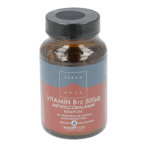 Terra Nova Vitamin B12 Kapseln 500mcg - 50 Stück