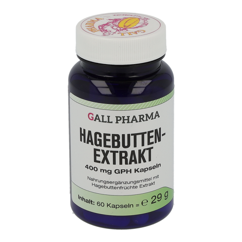 Hagebuttenextrakt 400mg Kapseln - 60 Stück