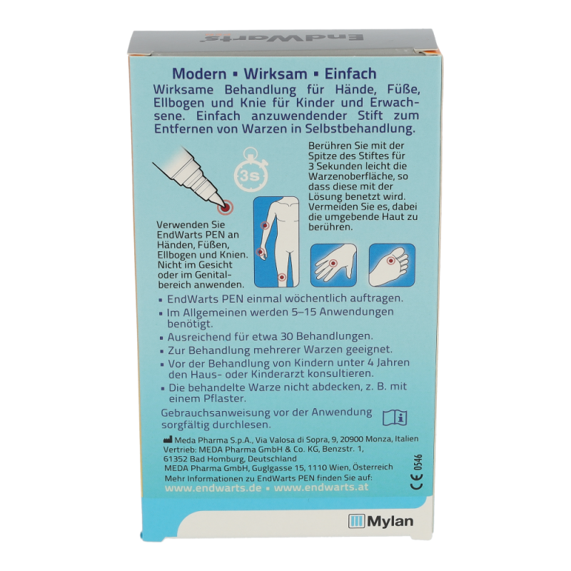 Endwarts Warzen Pen 1 Stk. - 1 Stück