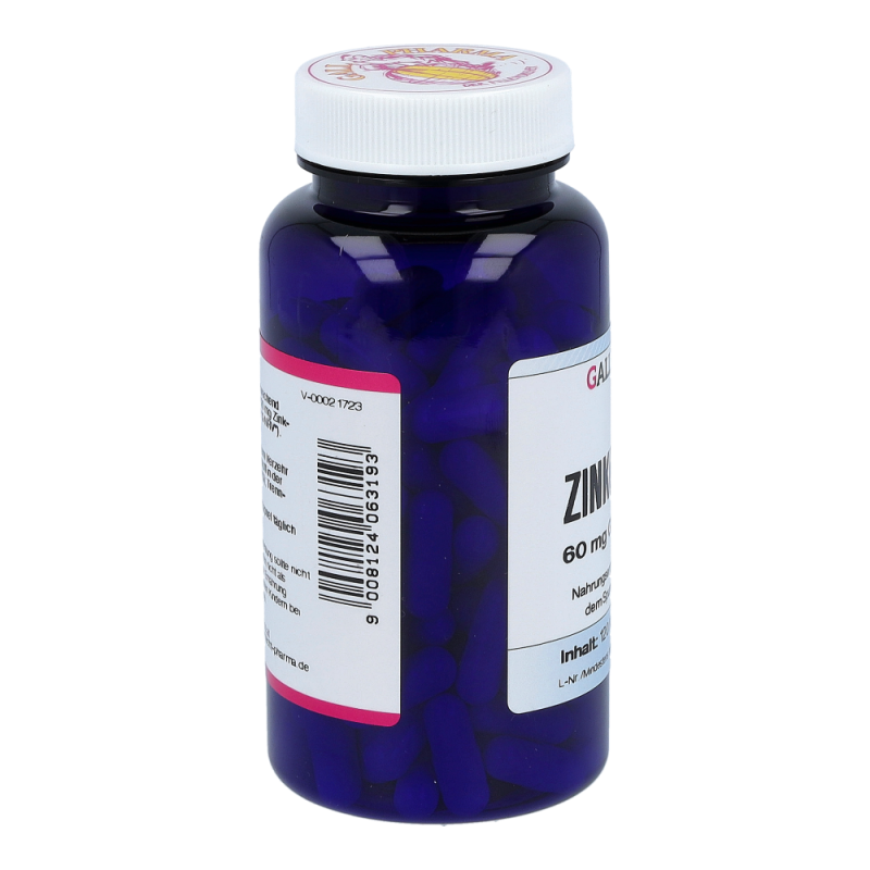 Gall Pharma Zinkorotat 60 mg Kapseln - 120 Stück
