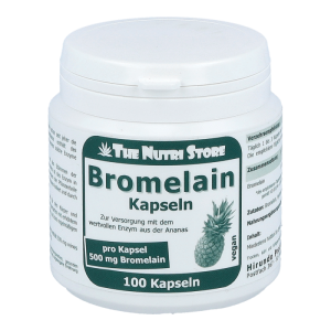 The Nutri Store Bromelain 500 mg Kapseln 100 Stk. - 100 Stück