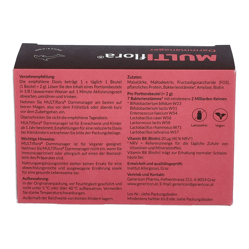 MULTIflora Darmmanager 2 g - 14 Beutel