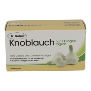 Dr. Böhm Knoblauch nur 1 Dragee täglich - 90 Stück