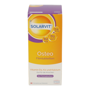 Solarvit OSTEO D3 K2 Ca Filmtabletten 60 Stk. - 60 Stück