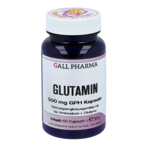 Glutamin 500mg Kapseln - 60 Stück