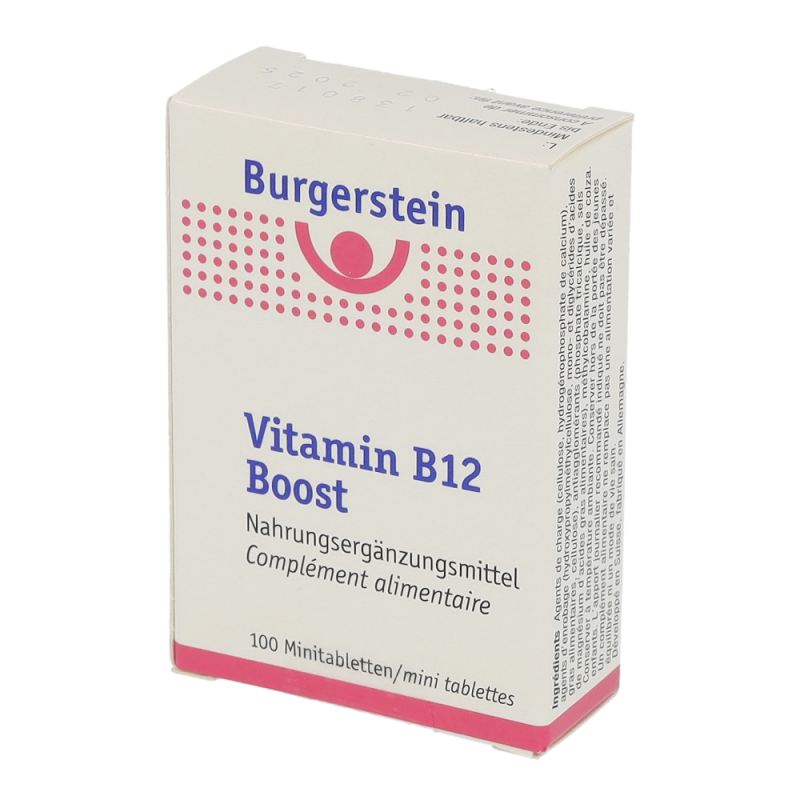 Burgerstein Vitamin B12 Boost Tabletten 100 Stk. - 100 Stück