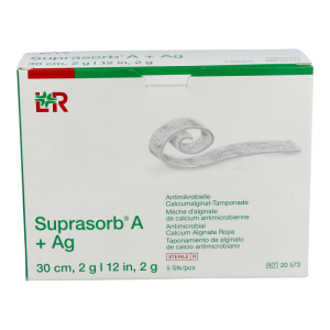 Suprasorb St/a+ag Tampon 30 cm 5 Stk. - 5 Stück