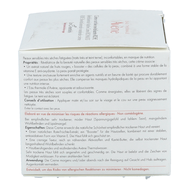 Avene BASIS Nutritive Creme Reichhaltig - 50ml