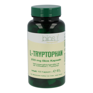 L - TRYPTOPHAN 250mg Kapseln Bios - 100 Stück