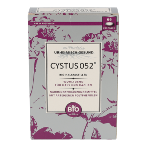 Cystus 052 Bio Halspastillen - 66 Stück