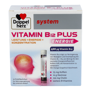 Doppelherz Vitamin B 12 Plus Trinkampullen 10 Stk. - 10 Stück