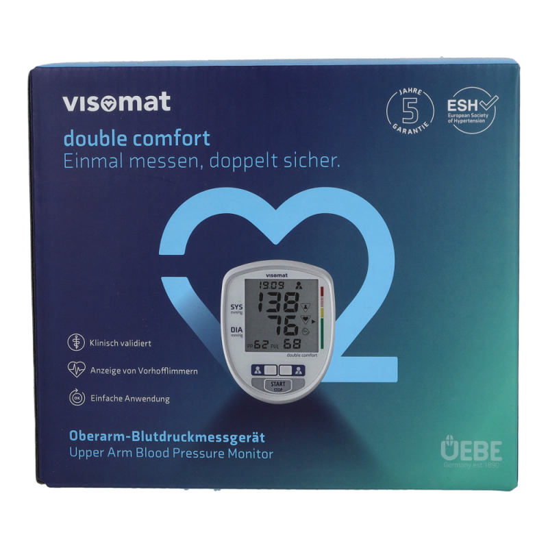 Visomat Blutdruckmessgerät Oberarm double comfort 1 Stk. - 1 Stück