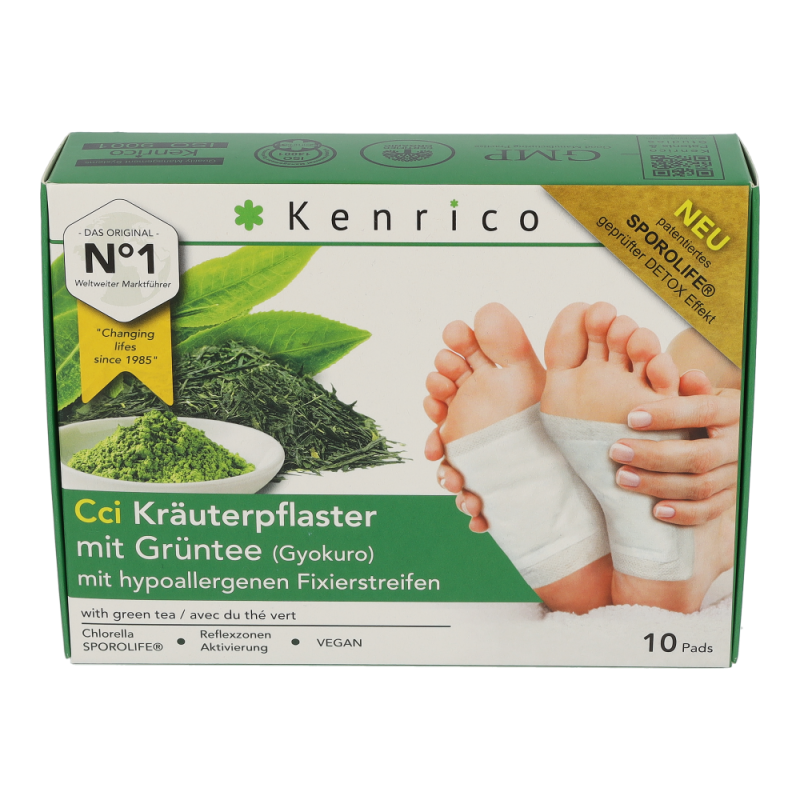 Kenrico Pflaster 10 Stk. Grüner Tee Cci - 10 Stück