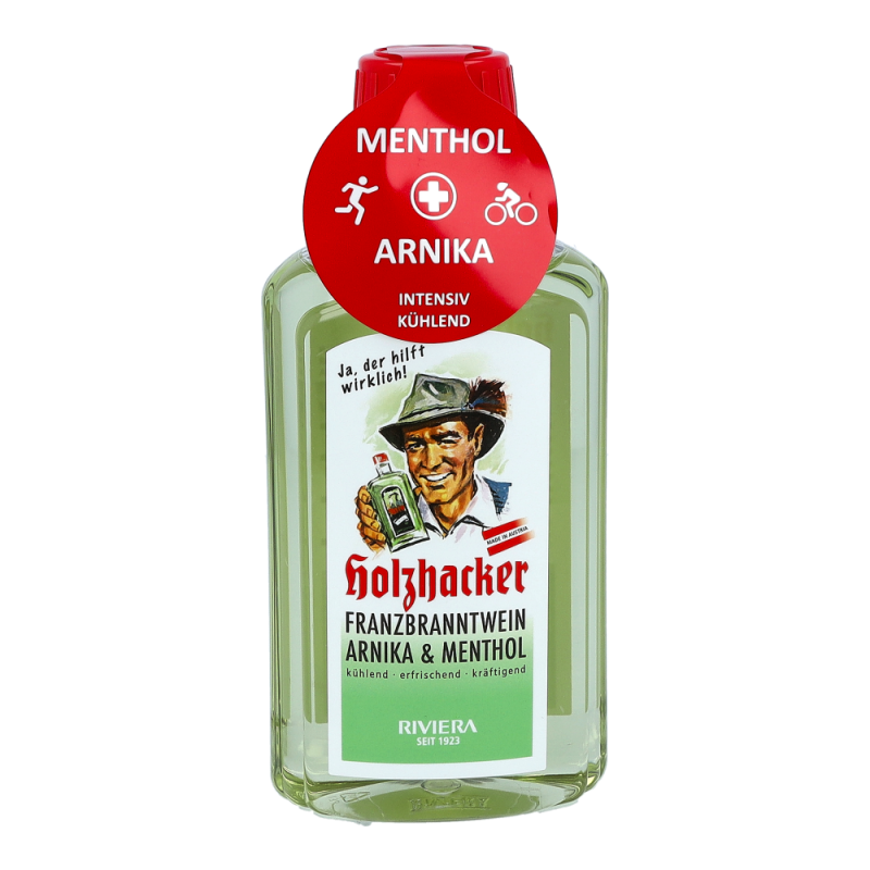Holzhacker Franzbranntwein Menthol & Arnika 250 ml - 250ml