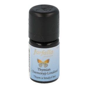 Farfalla ätherisches Öl Thymian Chemotyp Linalool bio Wildsammlung - 5ml