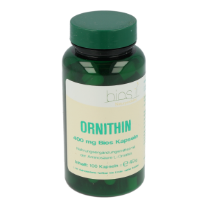 Bios Ornithin 400 mg Kapseln - 100 Stück