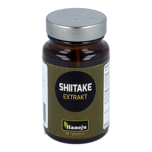 Shiitake Extrakt Tabletten Hanoju - 90 Stück