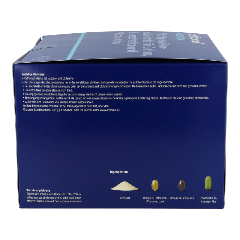 Orthomol Mental Granulat plus Kapseln 30 Stk. - 30 Stück