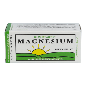 Dr. Grubers Magnesium Chelat Tabletten - 50 Stück