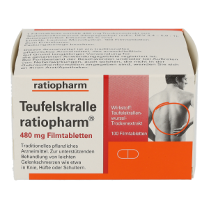 Ratiopharm Teufelskralle Filmtabletten 480 mg 100 Stk. - 100 Stück