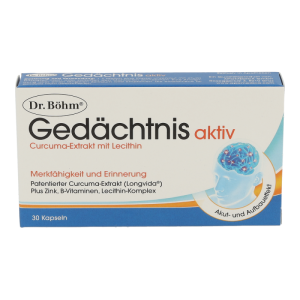 Dr. Böhm Gedächtnis aktiv Kapseln - 30 Stück