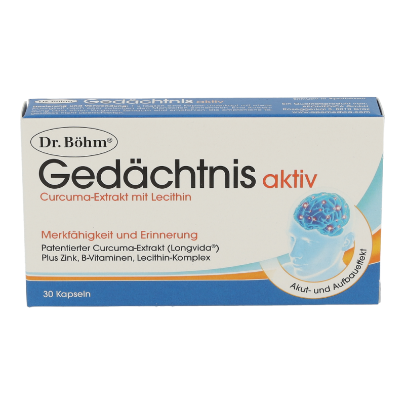 Dr. Böhm Gedächtnis aktiv Kapseln - 30 Stück