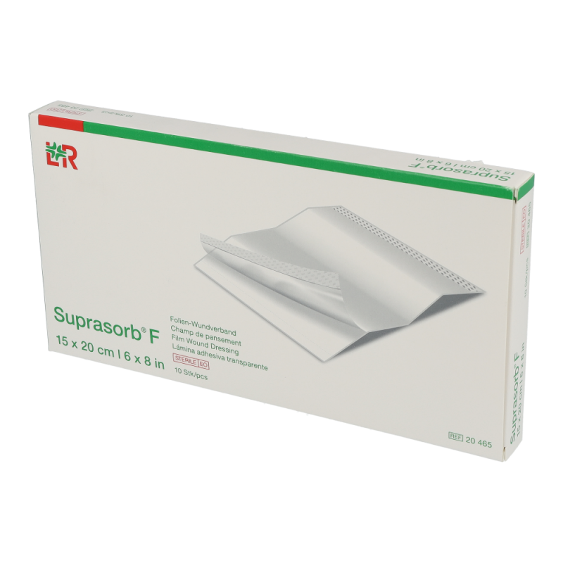 Suprasorb F Folien-Wundverband 10 Stk. 15 x 20 cm - 10 Stück