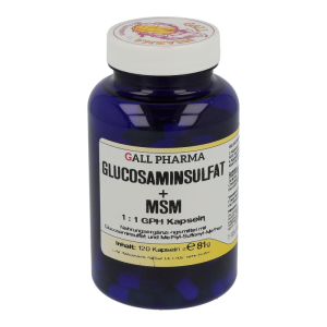 Glucosaminsulfat + MSM Kapseln - 120 Stück