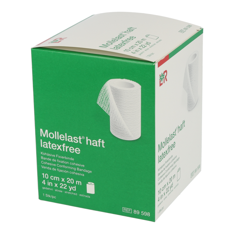 Mollelast Haft Weiß Latexfrei 20x10 1 Stk. - 1 Stück