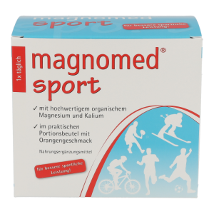 Magnomed Magnesium-Kalzium Sport Pulver Orange 7g 24 Stk. - 24 Beutel