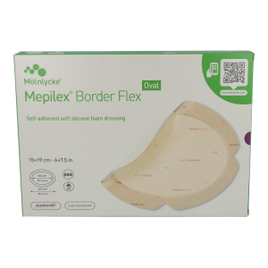 MEPILEX BORD FLEX 15X19CM - 5 Stück
