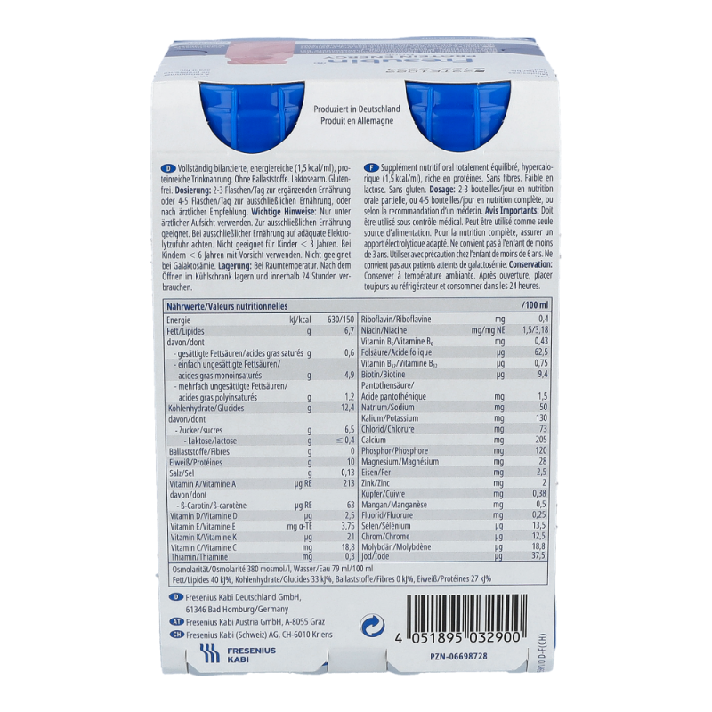 Fresubin Protein Energy DRINK 4 Stk. Walderdbeere - 4 Stück