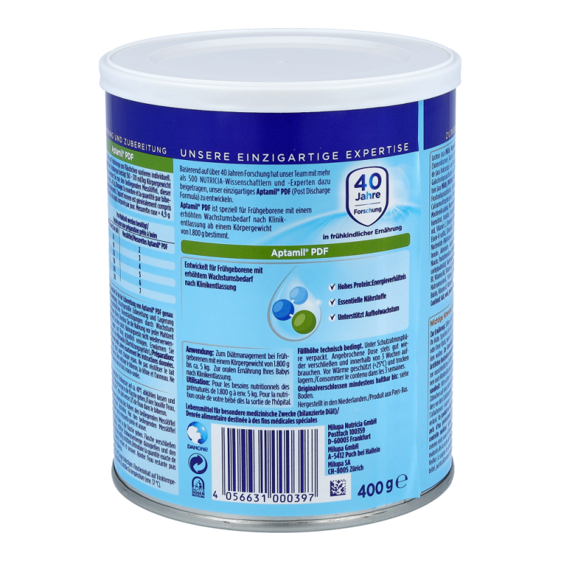 Aptamil PDF Frühgeborenennahrung 400 g - 400g