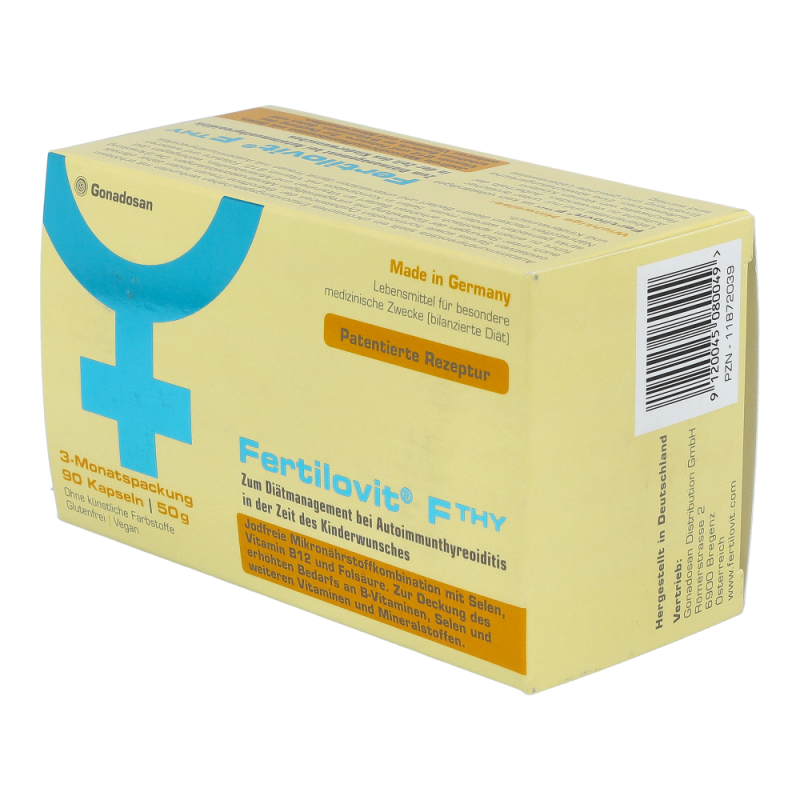 Fertilovit Kapseln 90 Stk. F Thy - 90 Stück