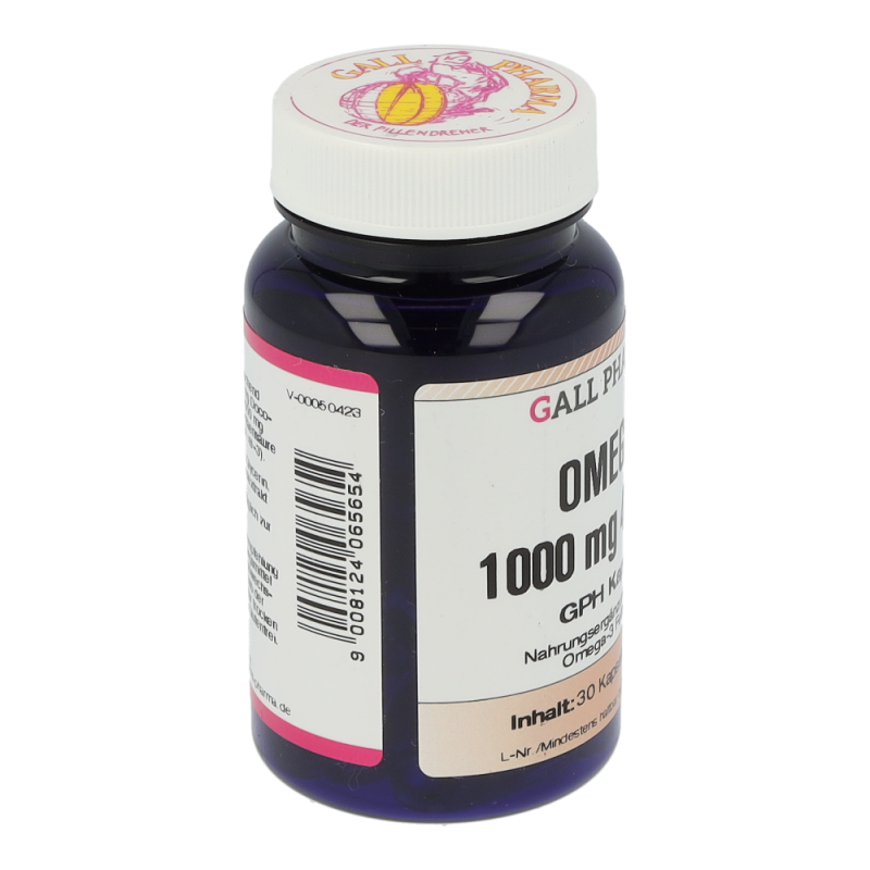 Gall Pharma Omega 3 1000 mg 400/200 Kapseln 30 Stk. - 30 Stück